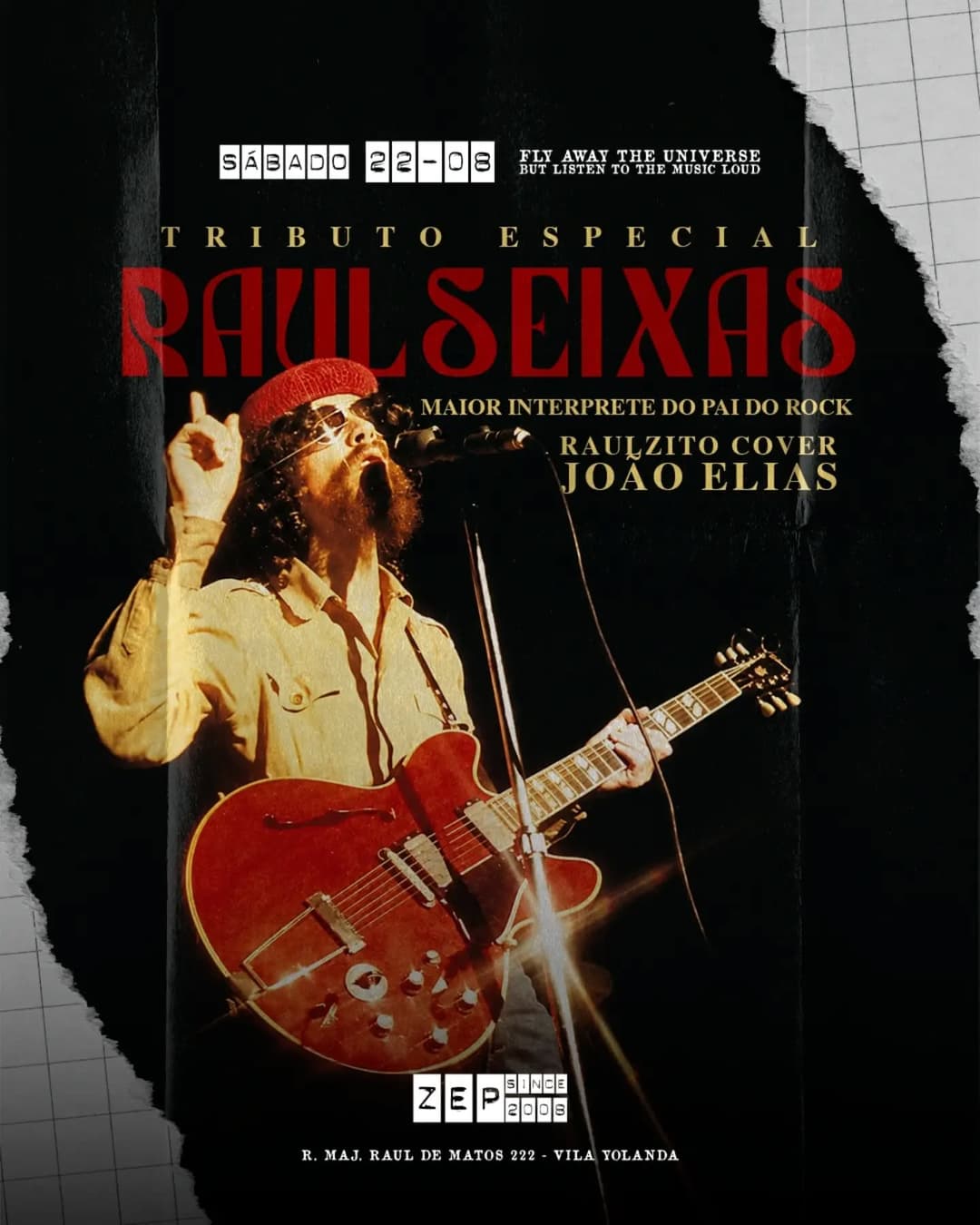 Flyer de RAULZITO COVER