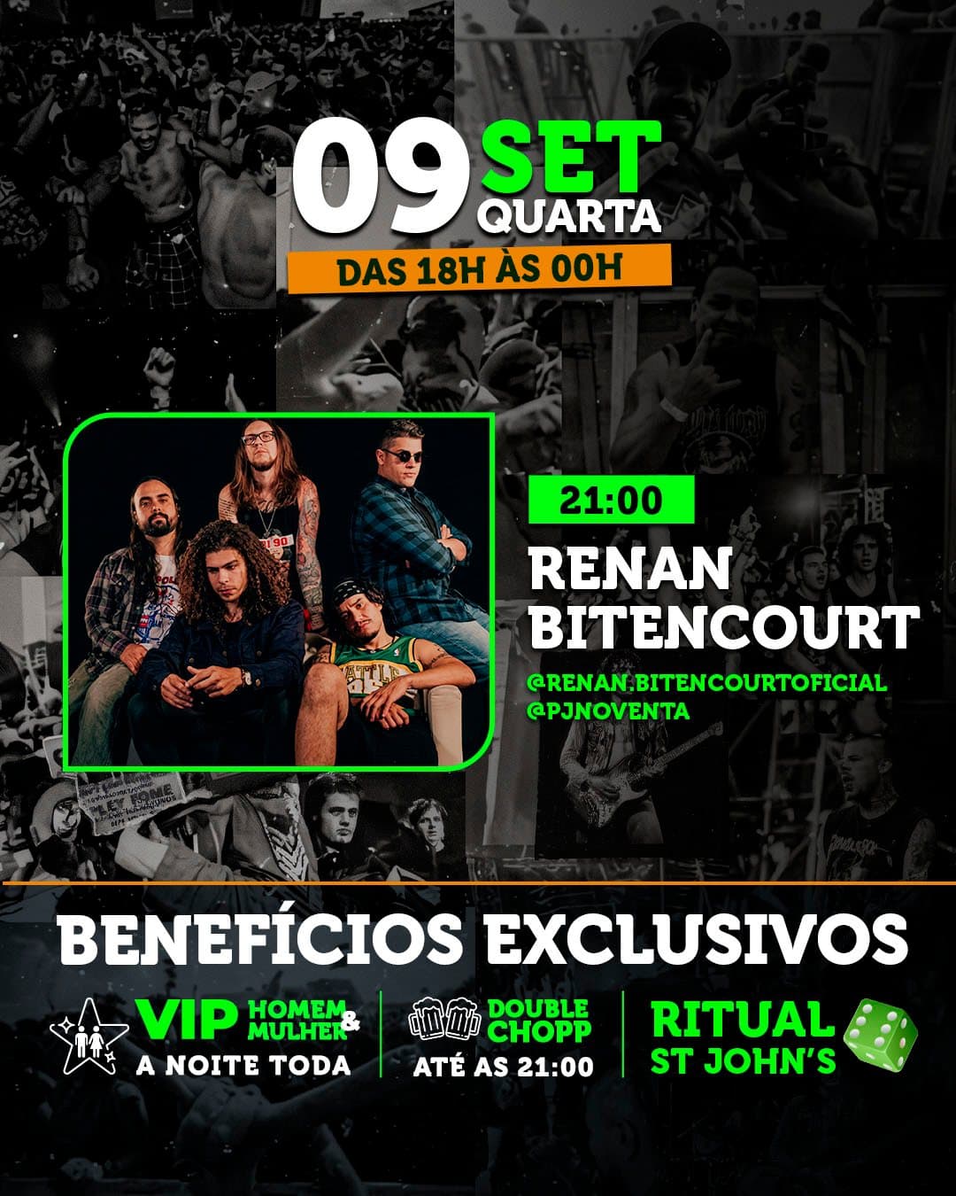 Flyer de Renan Bitencourt