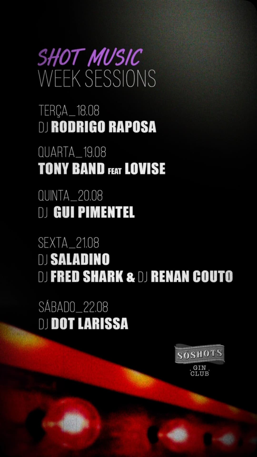 Flyer de Saladino, Dj Fred Shark e renan_couto1
