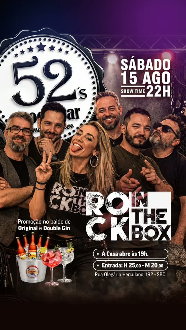 Flyer de Rock In The Box