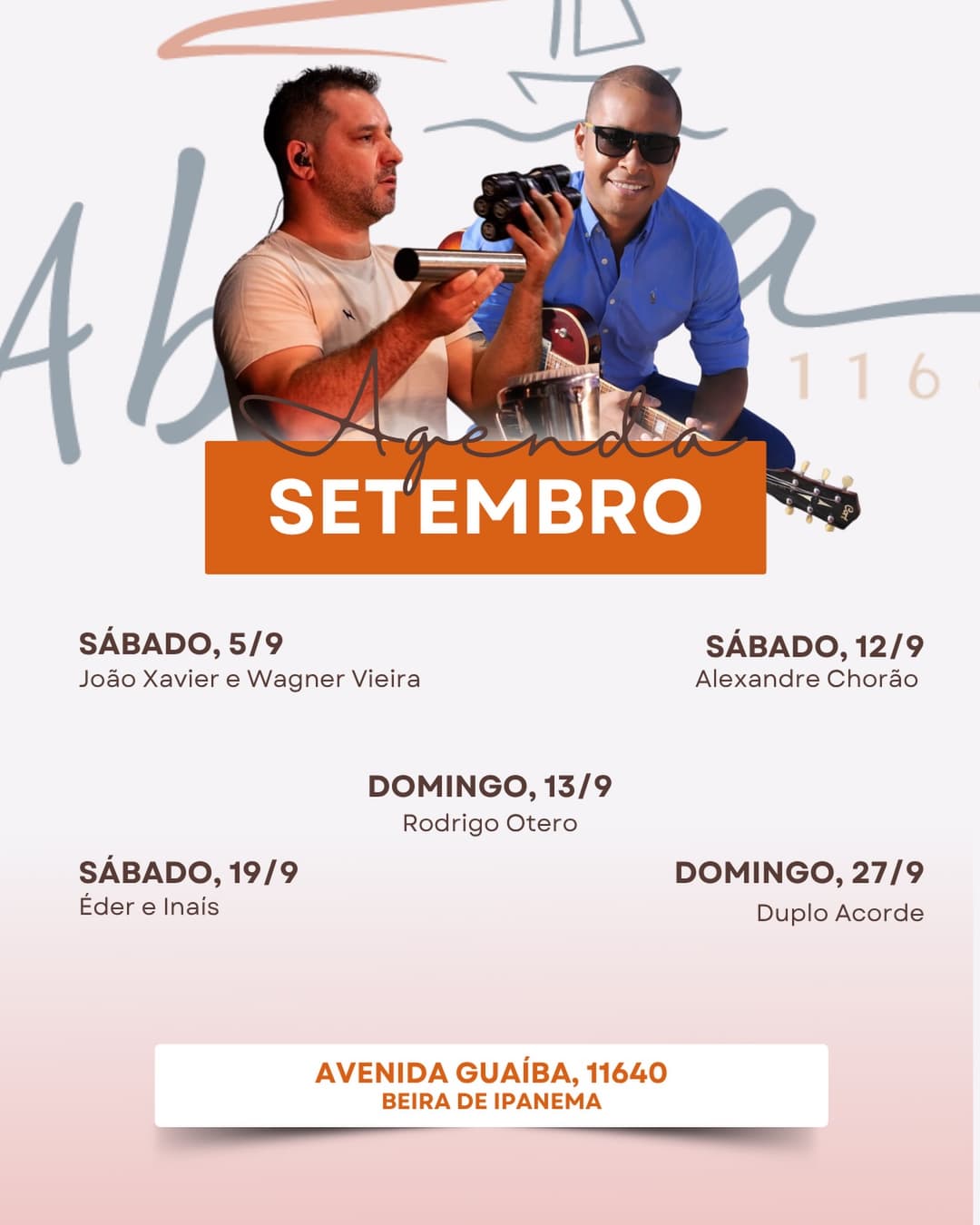 Flyer de Rodrigo Otero