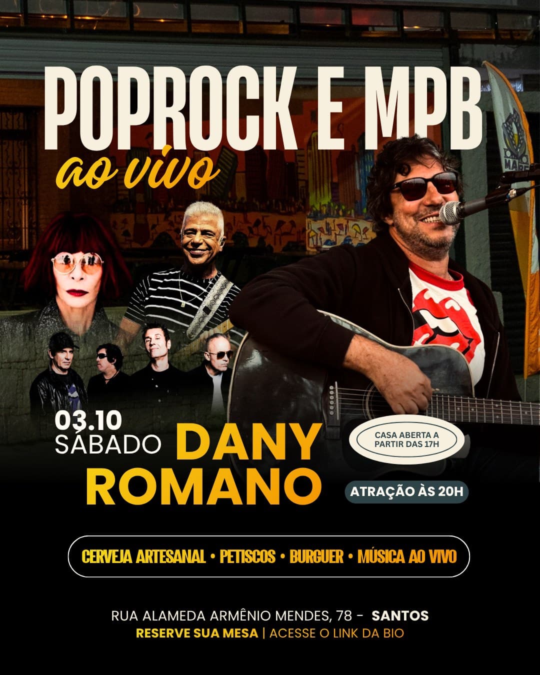 Flyer de Dany Romano