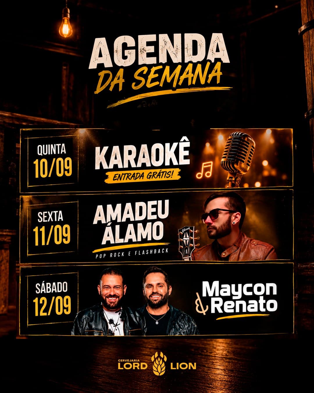 Flyer de Maycon & Renato