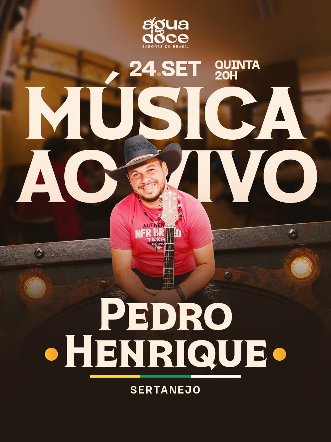 Flyer de Pedro Henrique