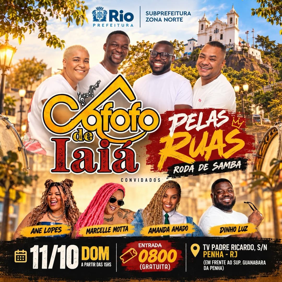 Flyer de Cafofo de Iaiá