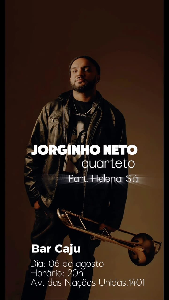 Flyer de Jorginho Neto e Samba Jazz