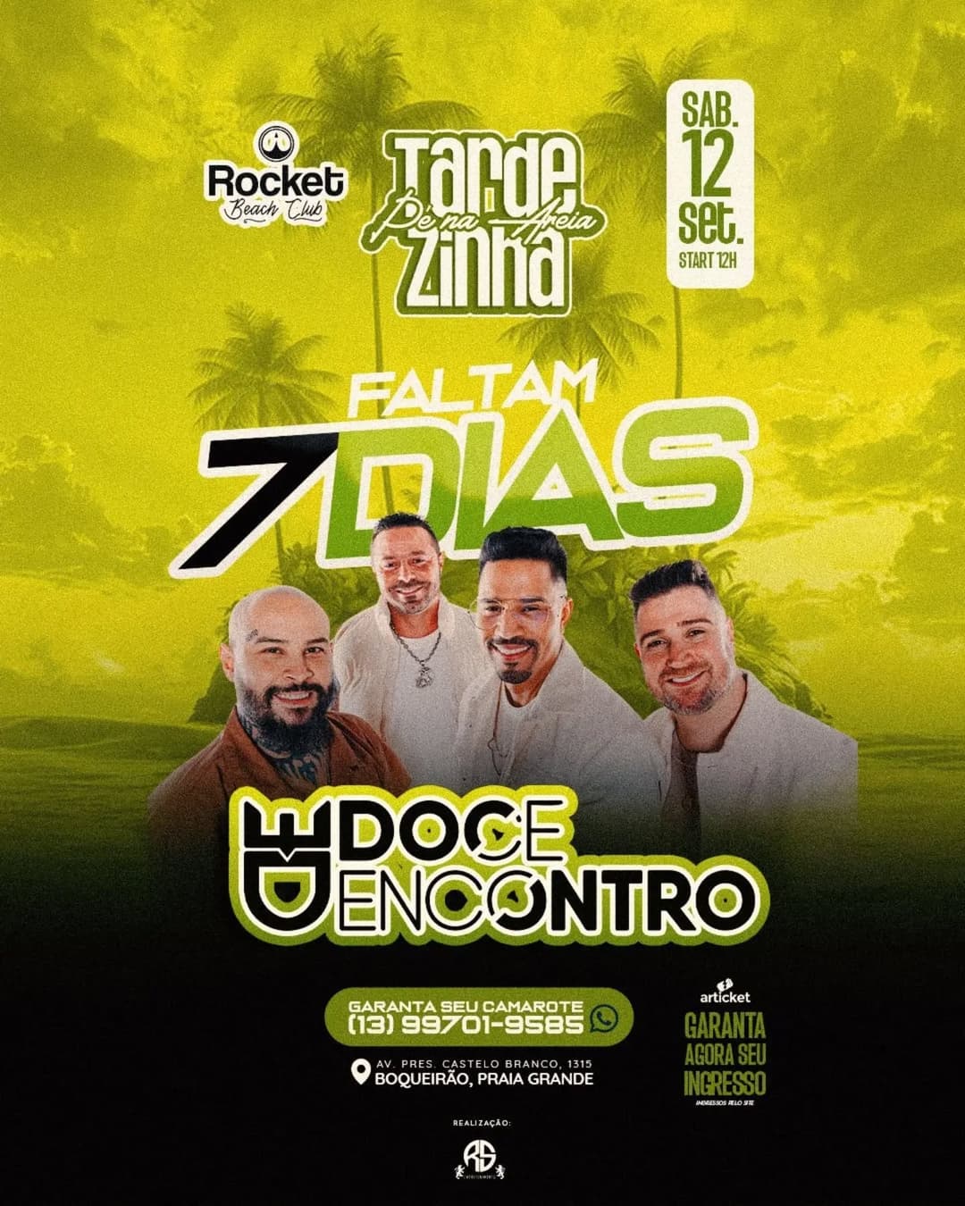 Flyer de Doce Encontro