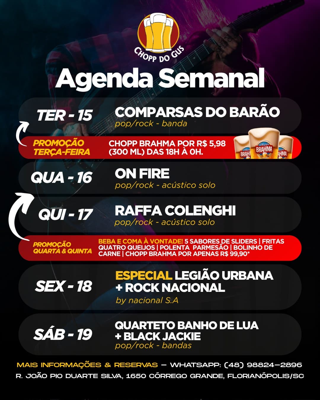 Flyer de On Fire Oficial