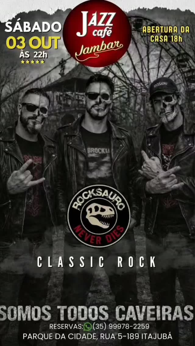 Flyer de Rocksauro