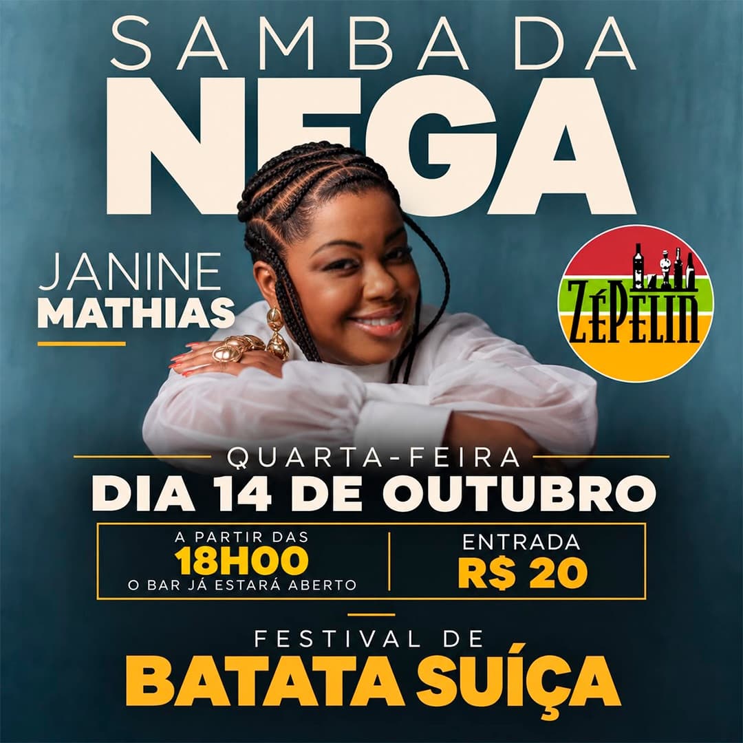 Flyer de Janine Mathias