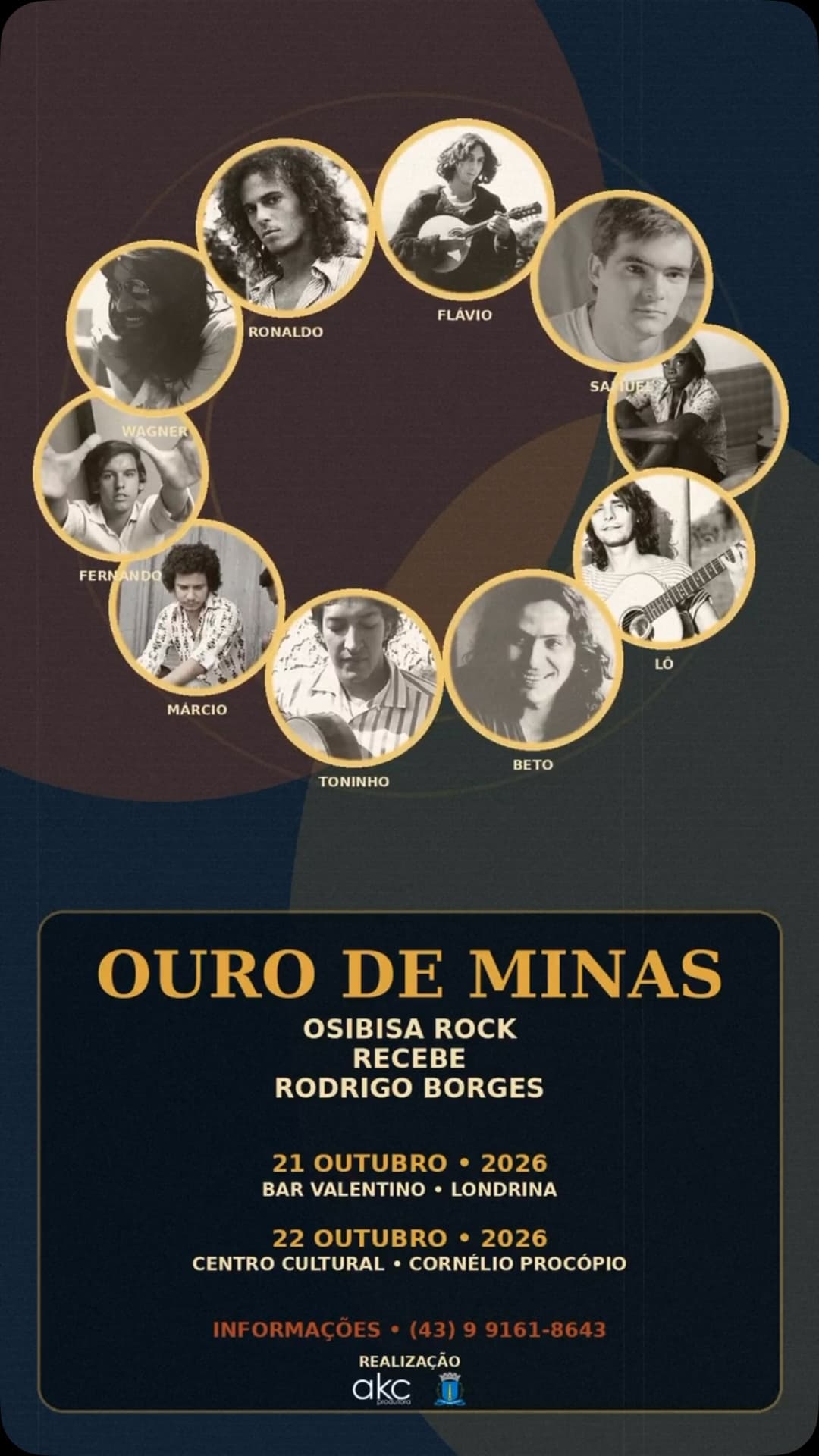 Flyer de Osibisa Rock