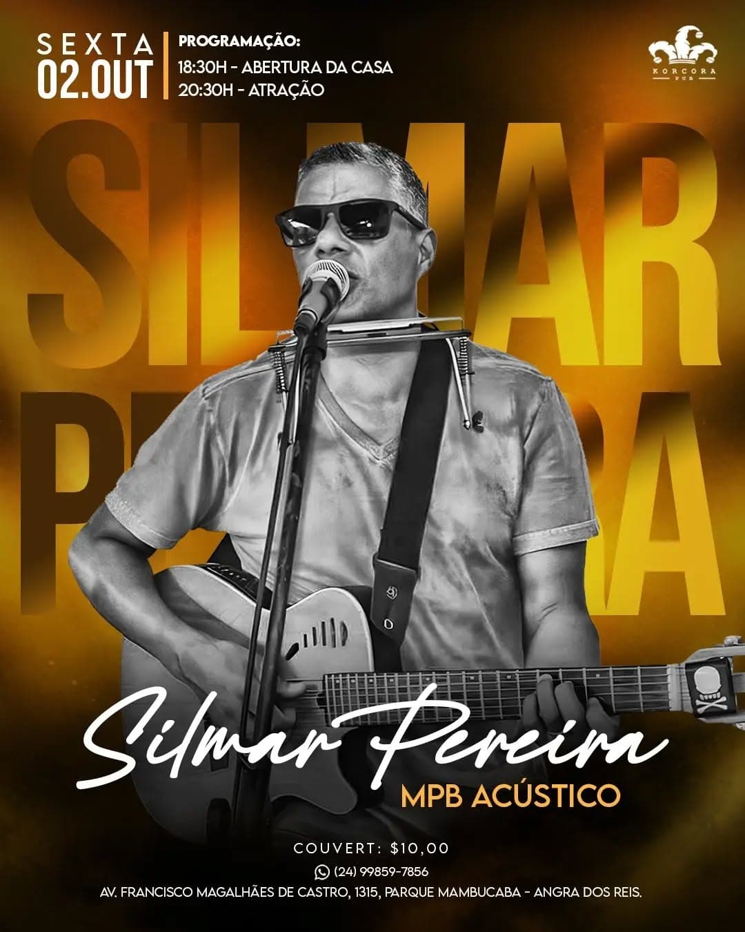Flyer de Silmar Pereira