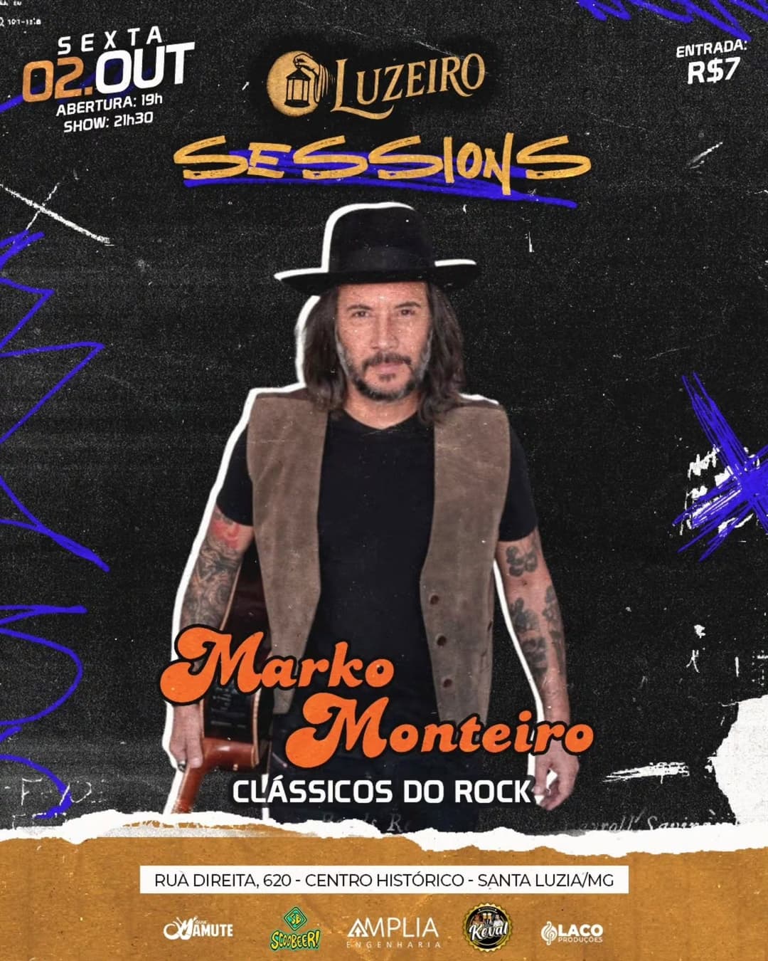 Flyer de Marko Monteiro