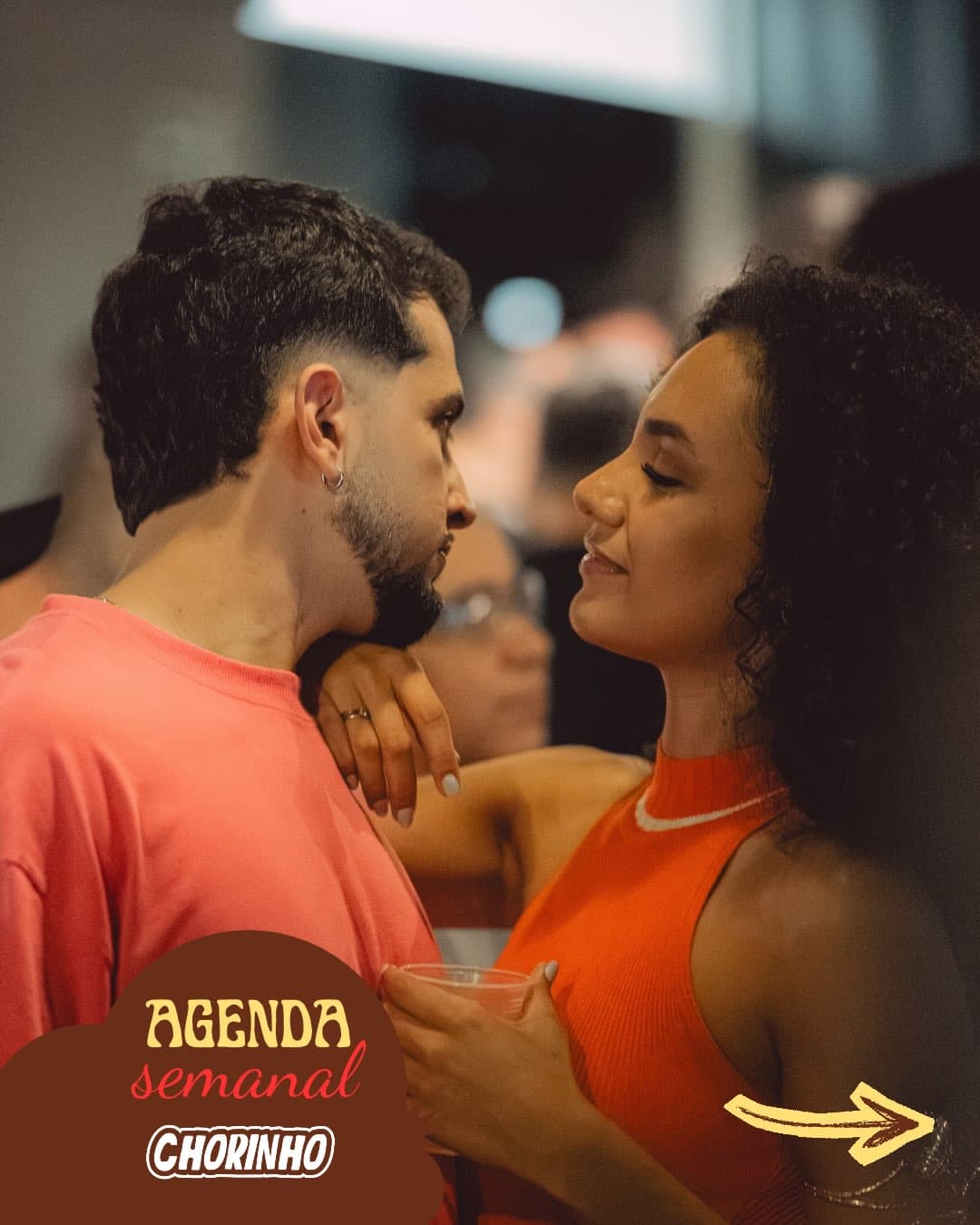 Flyer de Samba Nosso, Ju Grisólia e Biro Biro