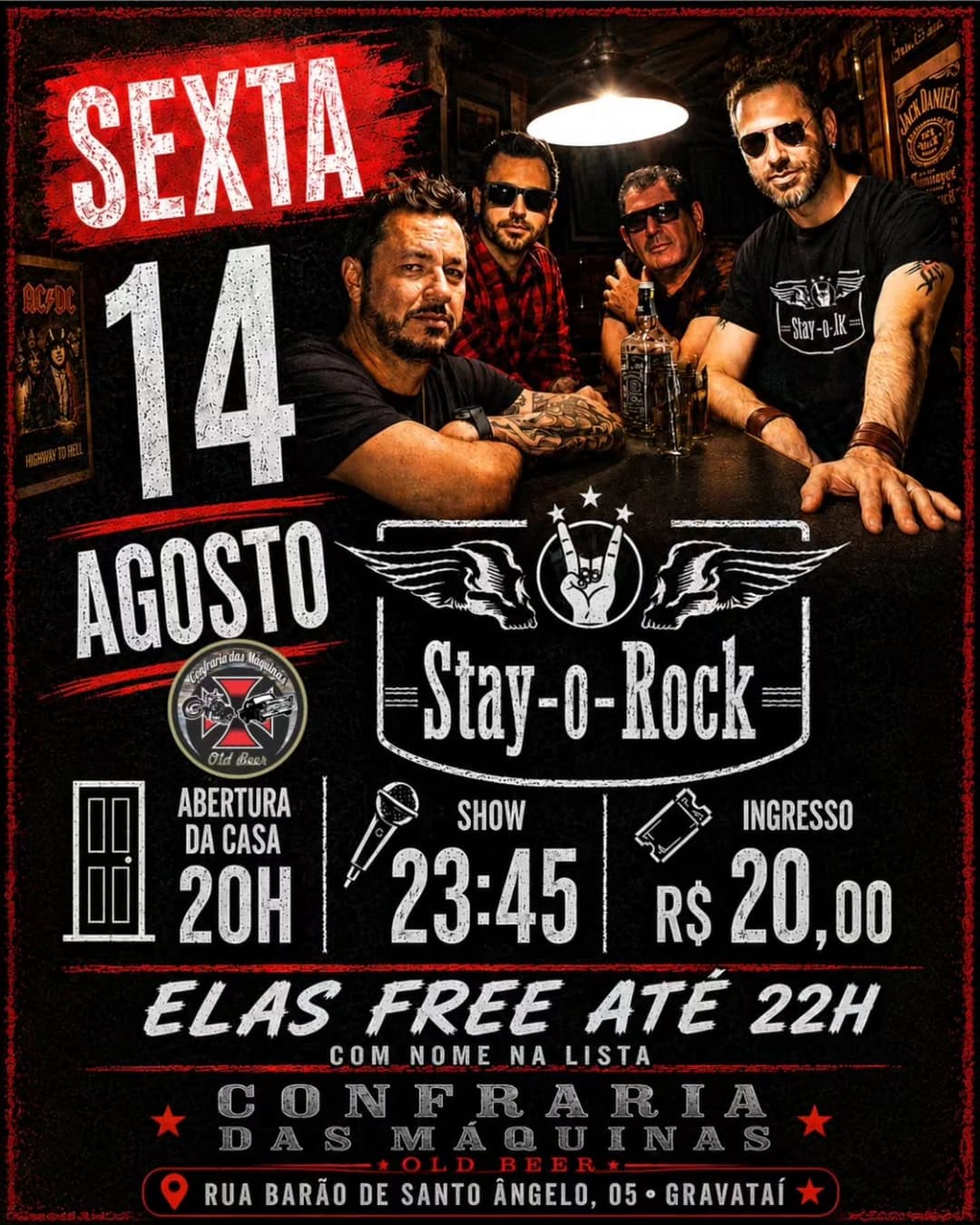 Flyer de Stay-o-Rock