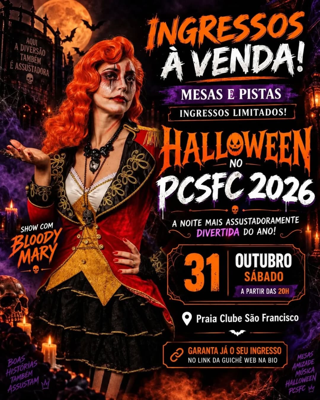 Flyer de Bloody Mary