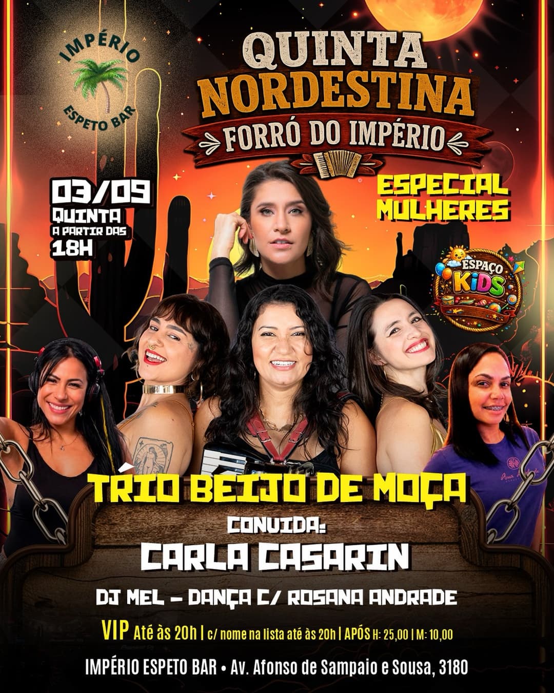 Flyer de Carla Casarim