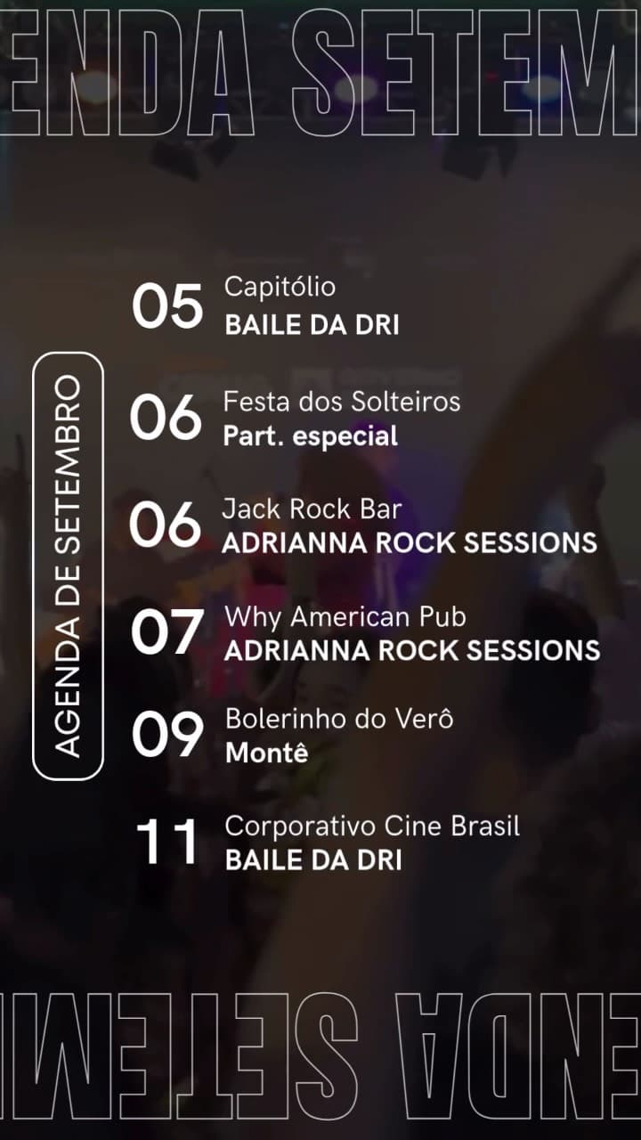 Flyer de Adrianna