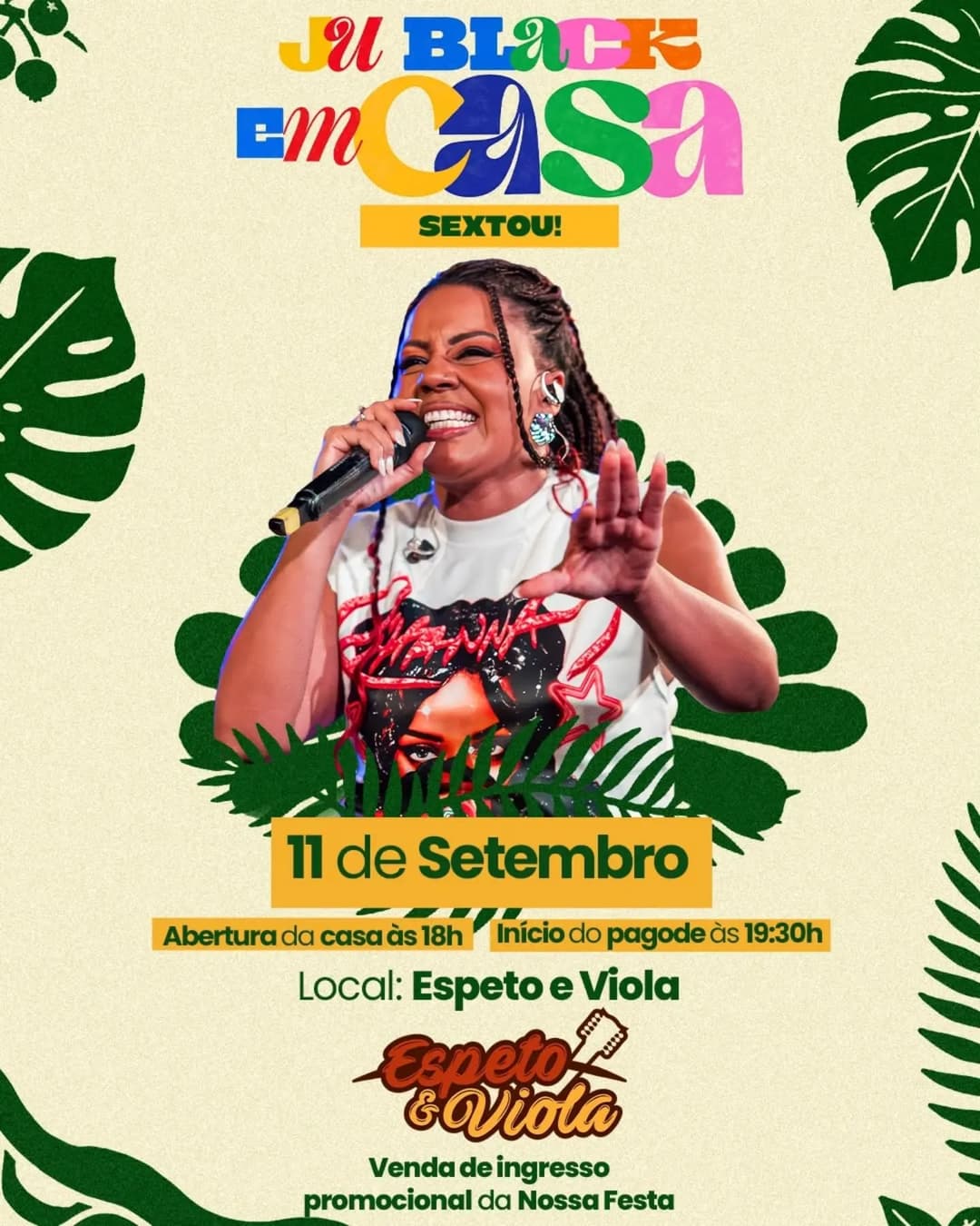 Flyer de J. U. B. L. A. C. K