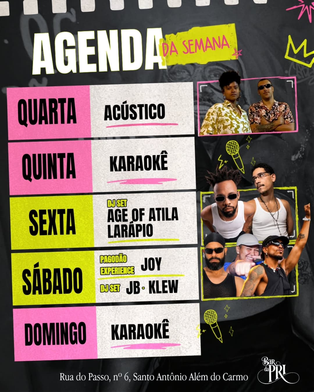 Flyer de Cordas e Cores