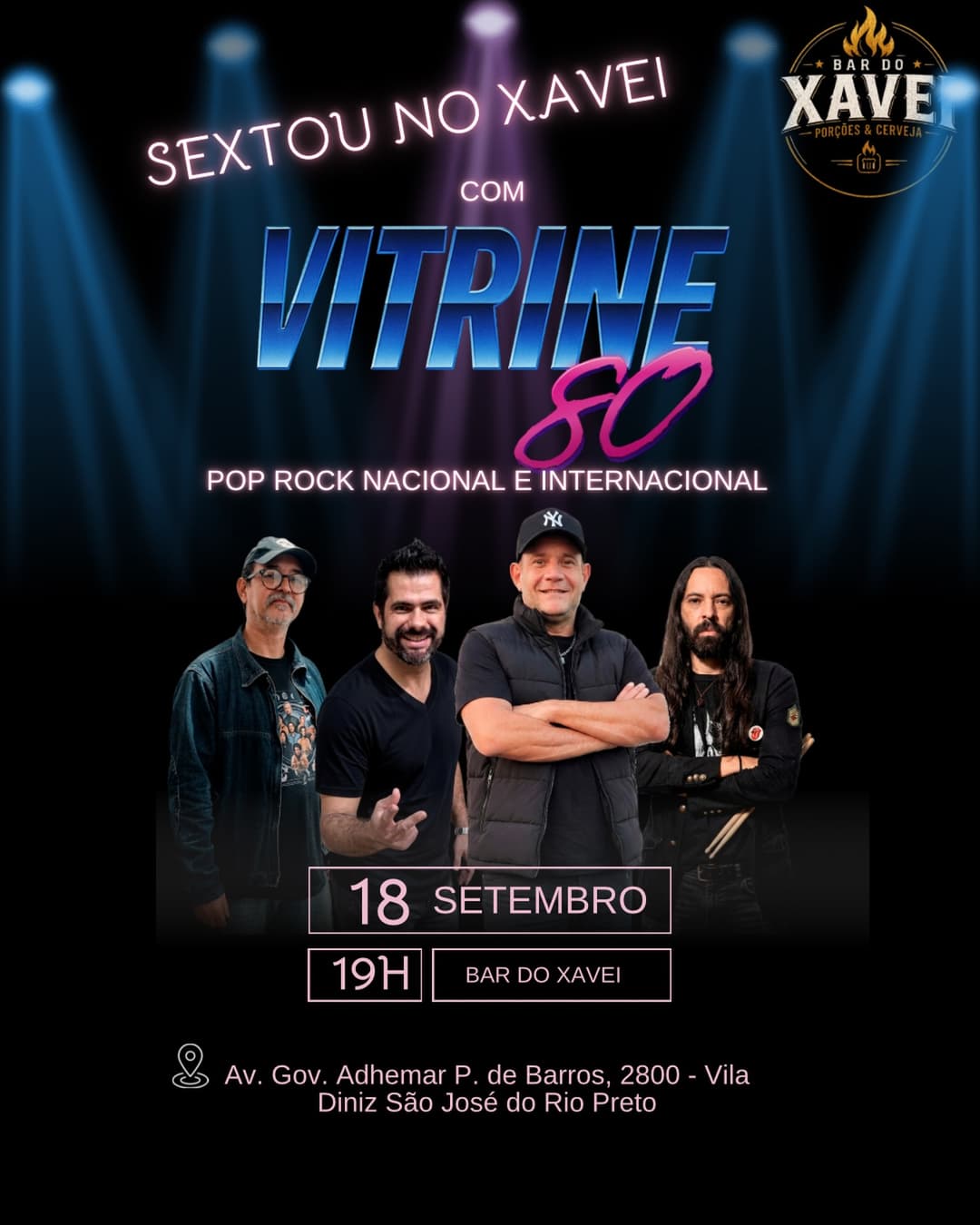 Flyer de VITRINE 80