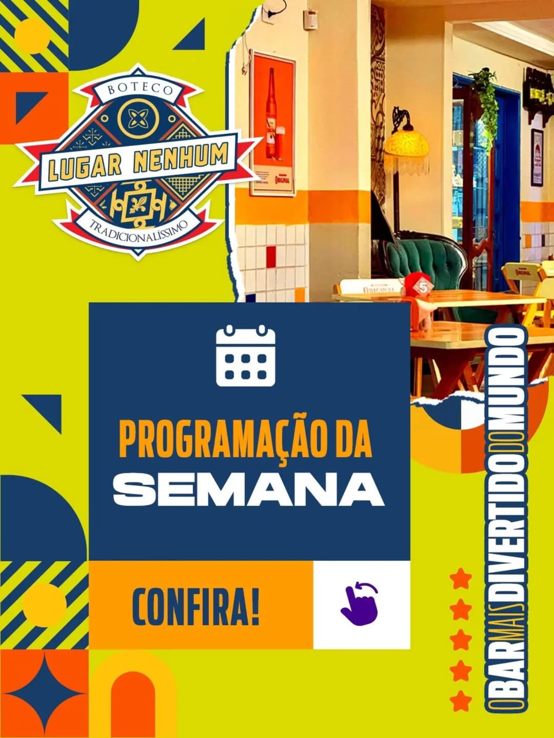 Flyer de Cai Dentro