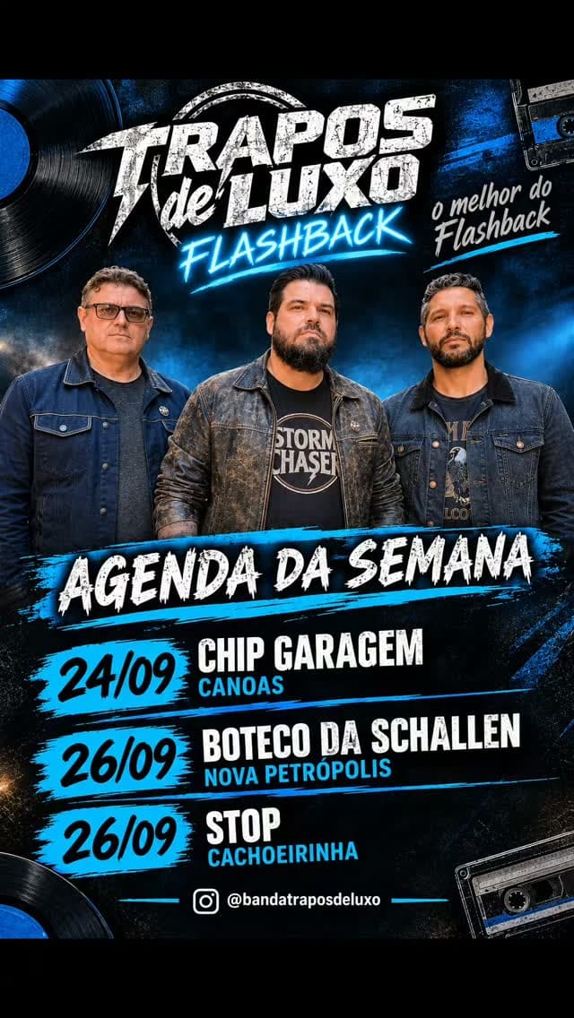 Flyer de Trapos de Luxo