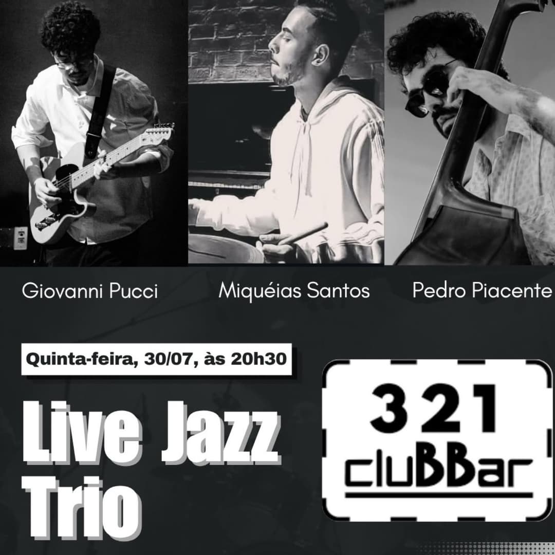 Flyer de LIVE JAZZ TRIO