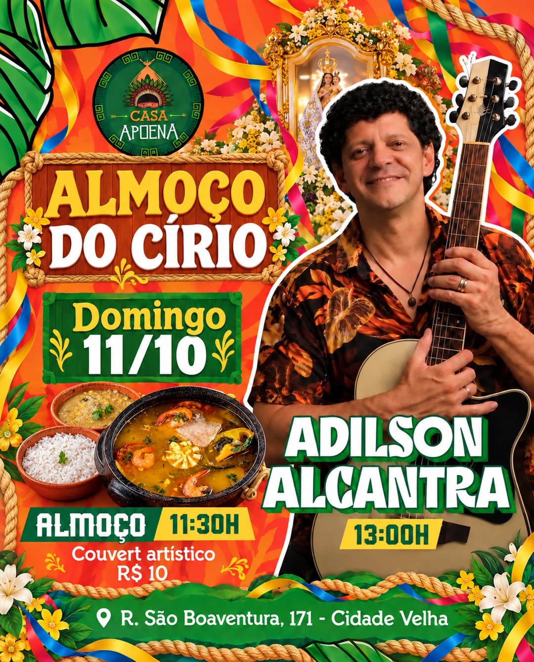 Flyer de Adilson Alcantara
