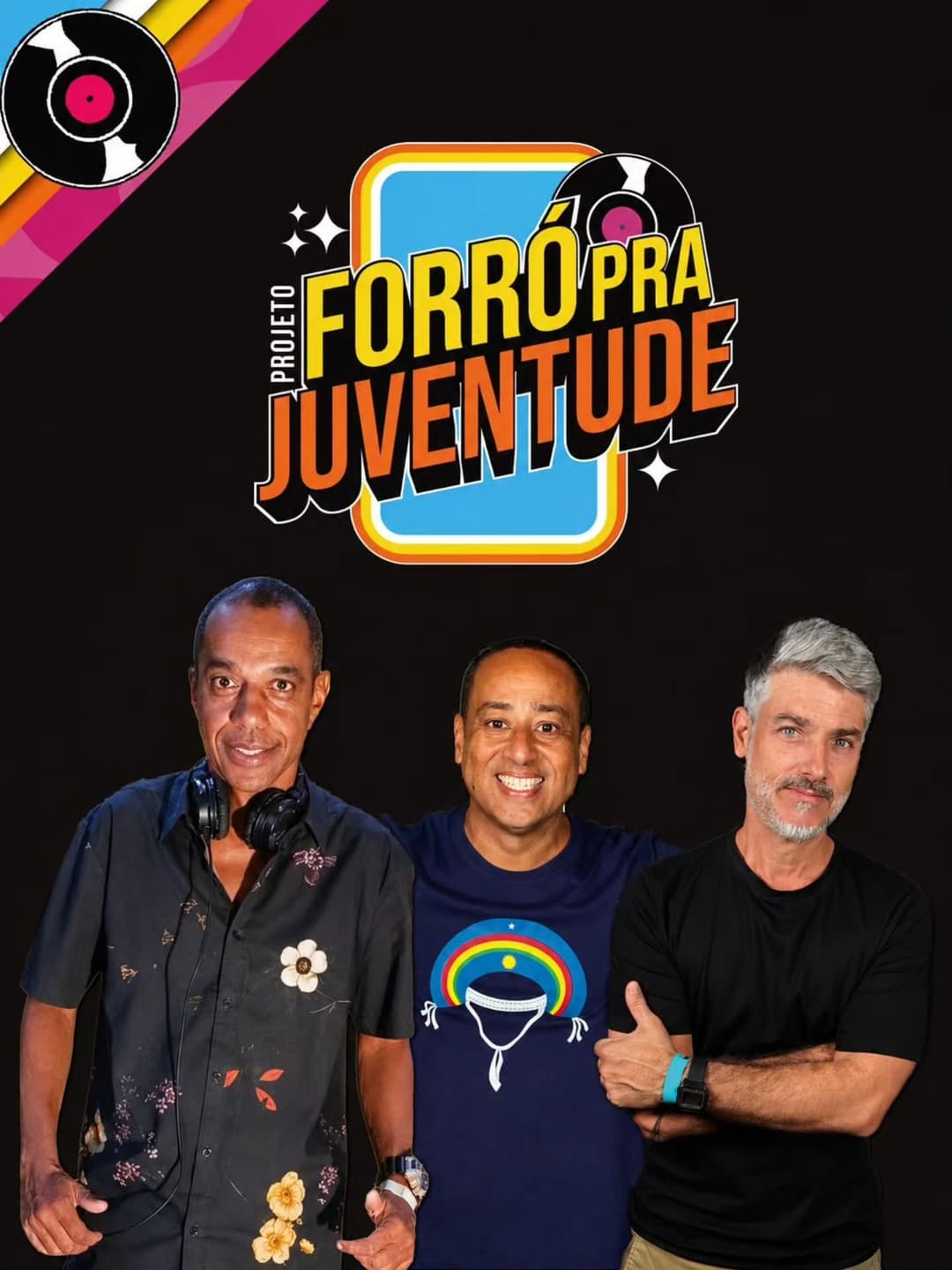 Flyer de Projeto Forró pra Juventude