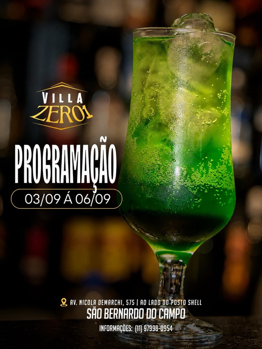 Flyer de Amanda Casimiro