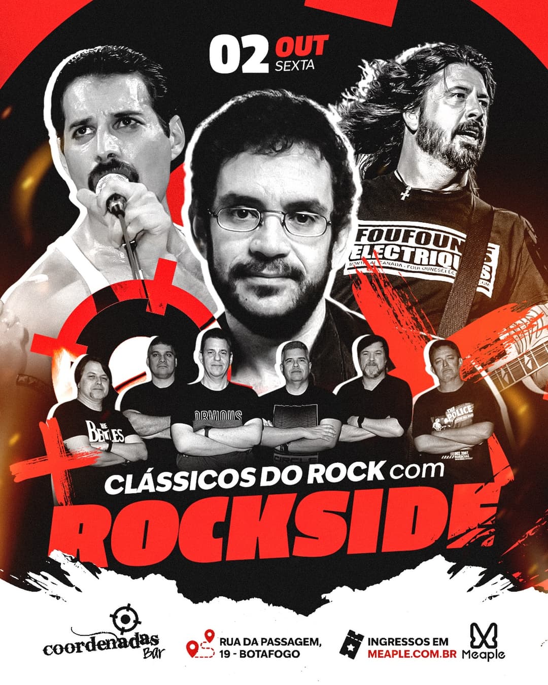 Flyer de bandarockside