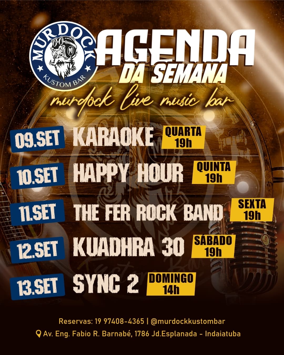 Flyer de Sync2 É Pop, Sync2 É Tudo
