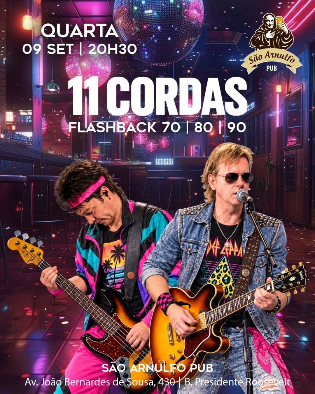 Flyer de 11 Cordas