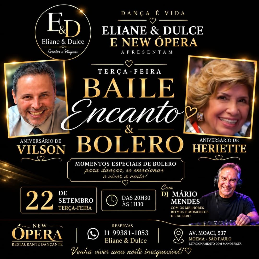 Flyer de Dj MÁRIO MENDES