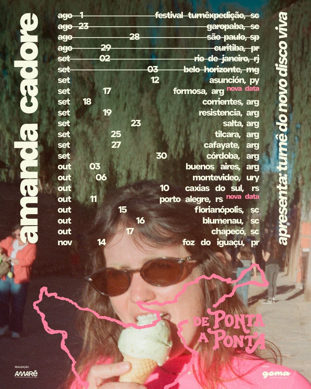Flyer de Amanda Cadore