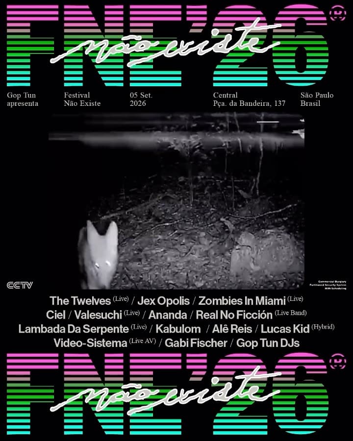 Flyer de Lambada da Serpente