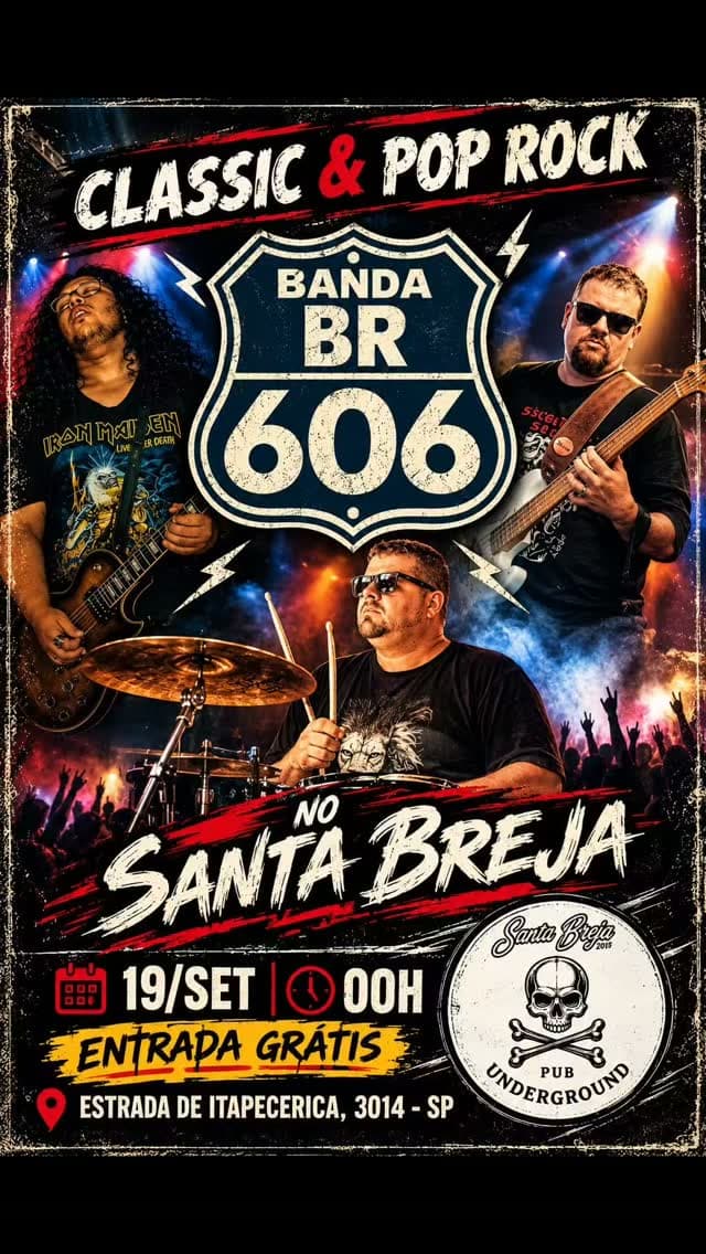 Flyer de Banda BR606