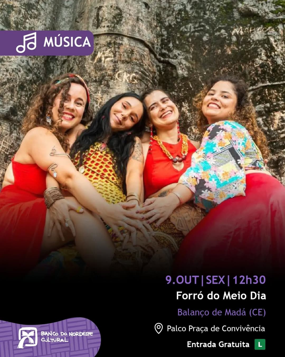 Flyer de Balanço de Madá