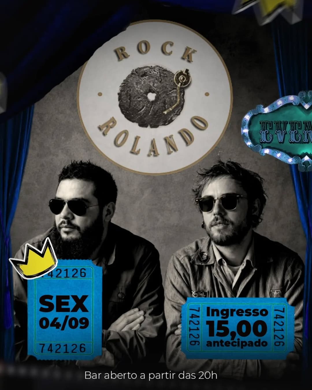 Flyer de Rock Rolando