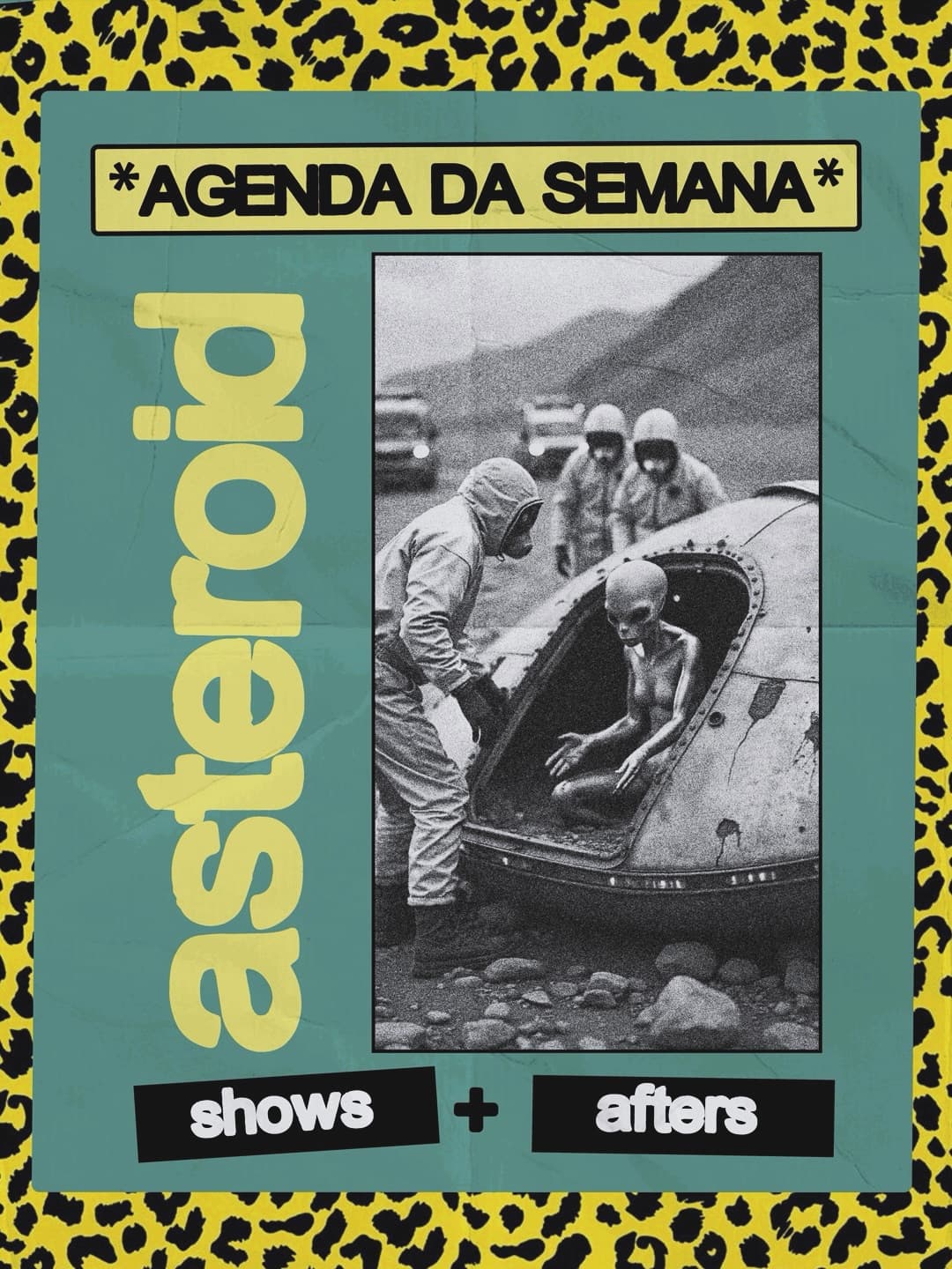 Flyer de Cvrrícvlos em Branco, Vitor Brauer e mais 2 artistas