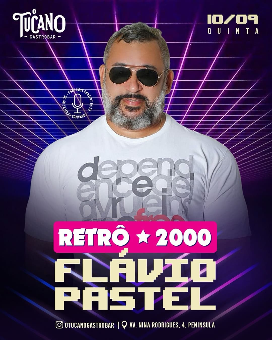 Flyer de Flavio Pastel