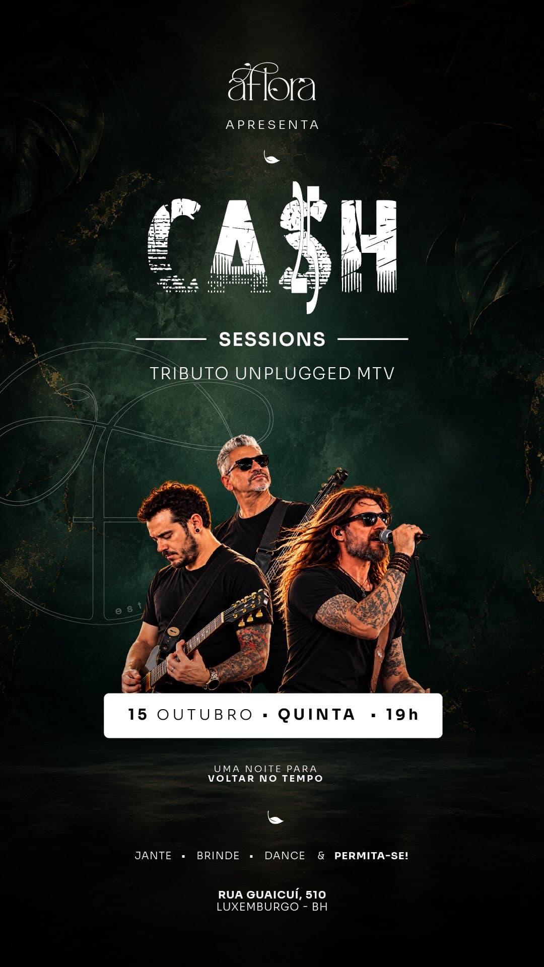 Flyer de Banda CA$H