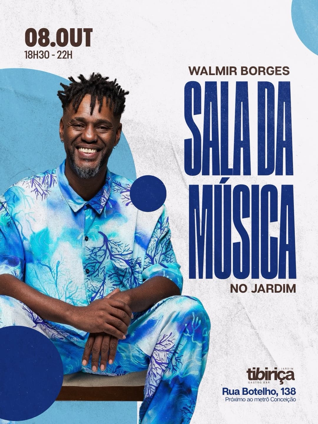 Flyer de Walmir Borges