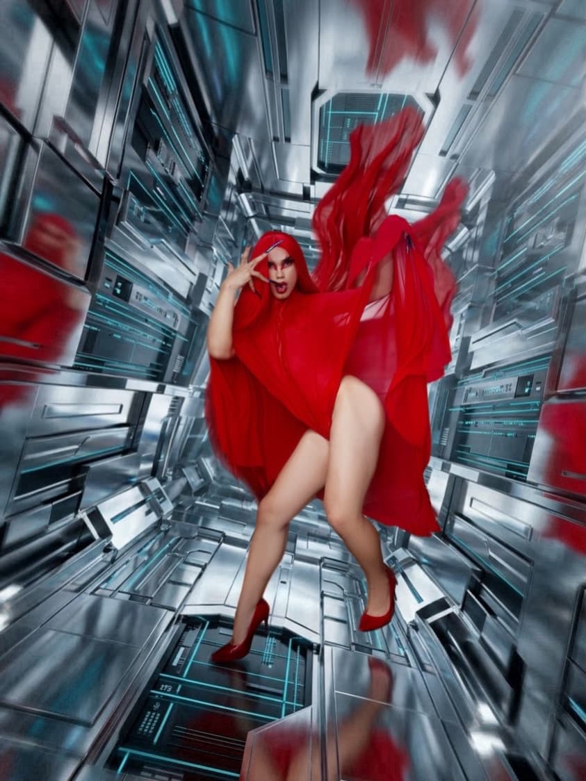 Flyer de Pariz, Baile Vermelho X Pariz e Hyper Bondage