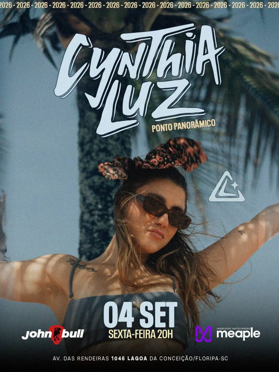 Flyer de Cynthia Luz