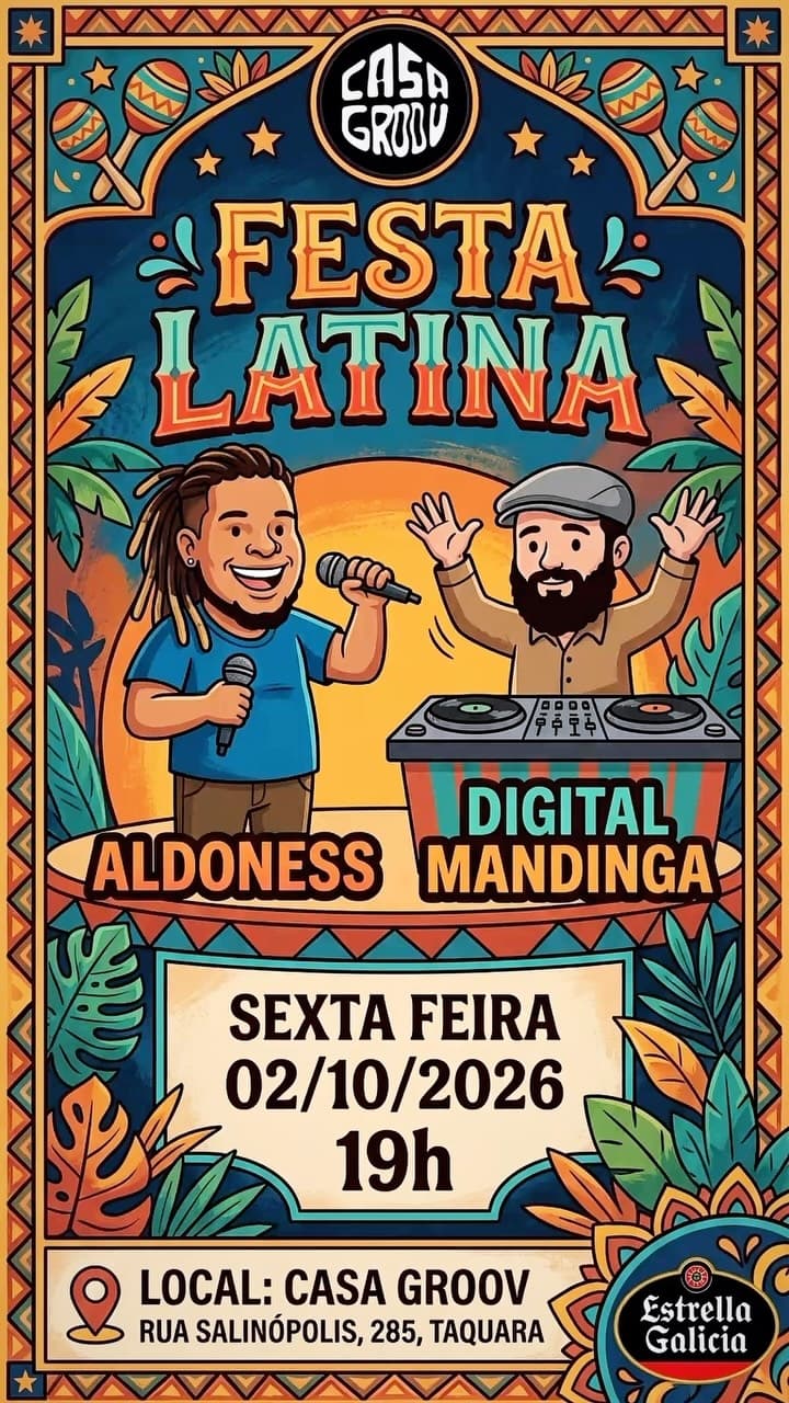 Flyer de Lucas Dias e Aldo Ness Music