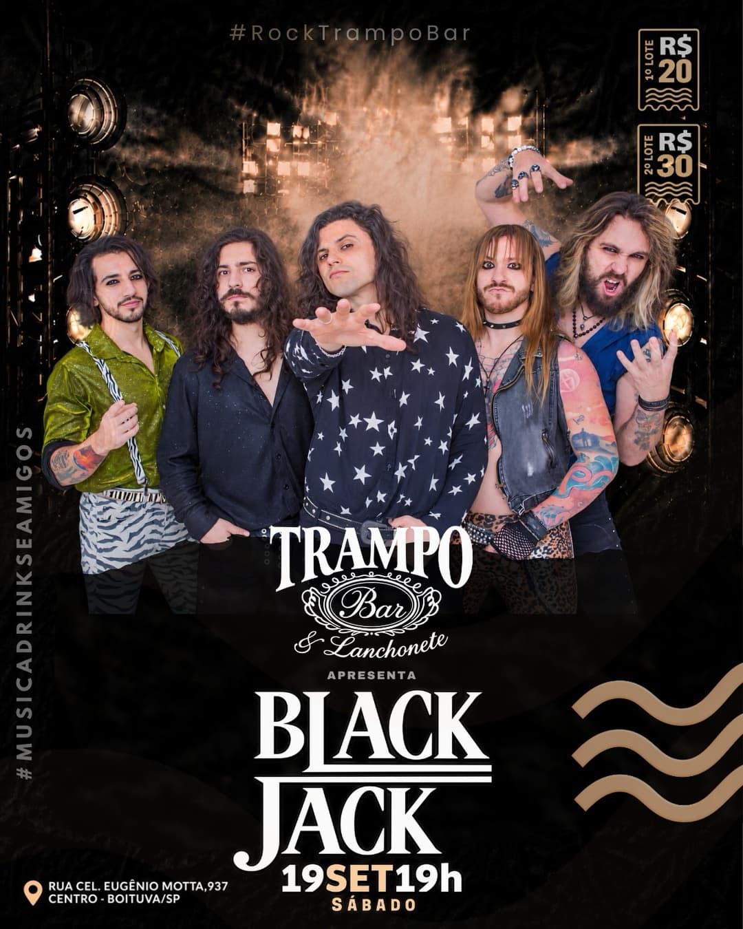 Flyer de Black Jack
