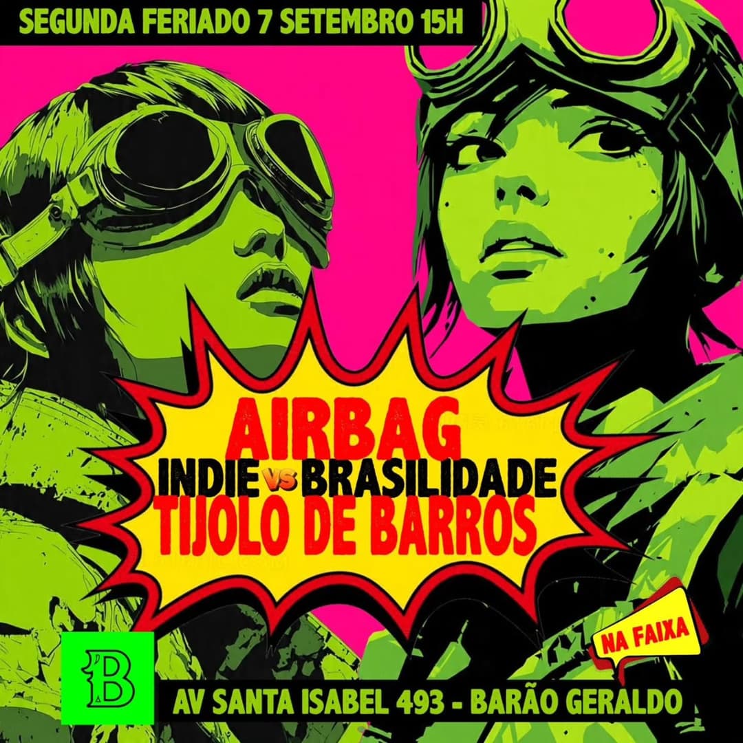 Flyer de Airbag e Tijolo de Barros