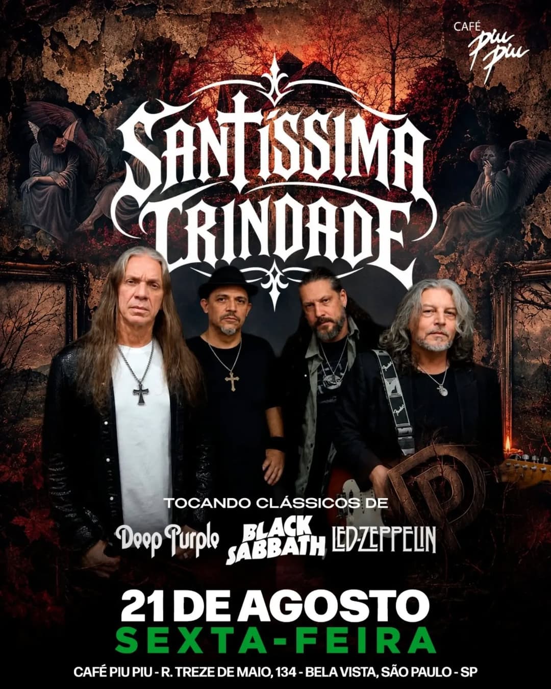 Flyer de Banda Santíssima Trindade
